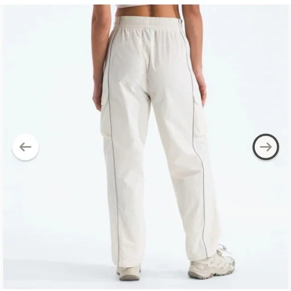 The North Face Boreas Hike Pants women’s white dune large NWT - Picture 2 of 8